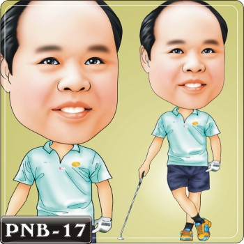 男生人像Q版漫畫PNB-17